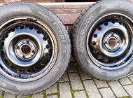 Grajewo ogłoszenia: Sprzedam 4 koła 15 .opony zimowe słabe ,felgi dobre 4*100... - zdjęcie