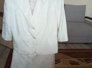 Grajewo ogłoszenia: Sprzedam komplet garsonki  rozmiar 50  kolor śmietankowy tak jak... - zdjęcie