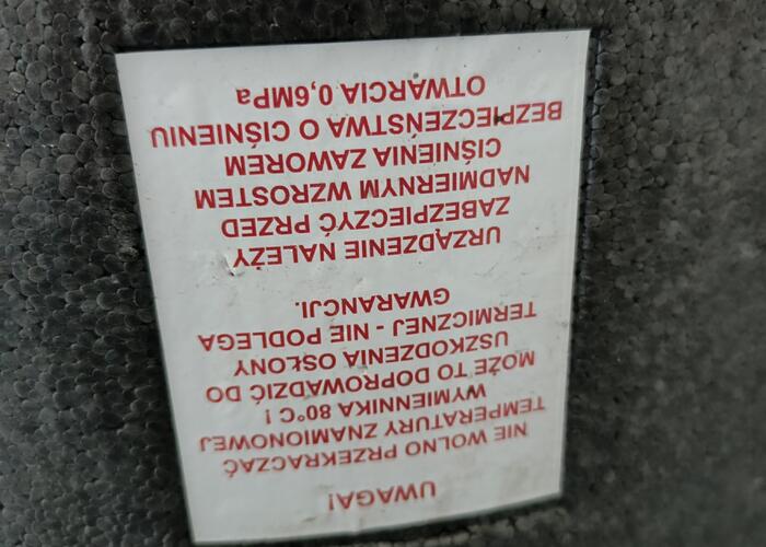 Grajewo ogłoszenia: Sprzedam bojler na wodę użytkową z wężownicą pojemność 100L...