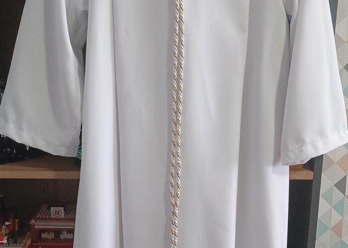 Grajewo ogłoszenia: Sprzedam komplet albę z kapturem dla chlopca, ciemnoniebieski...