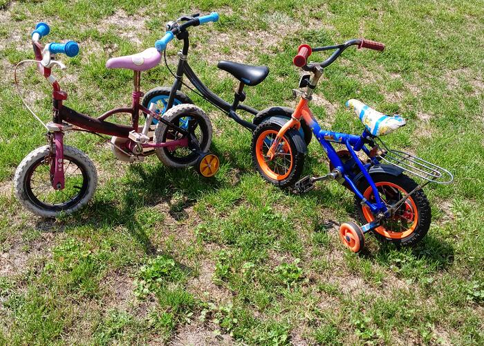 Grajewo ogłoszenia: Sprzedam rowerki 3sztuki za 130zl