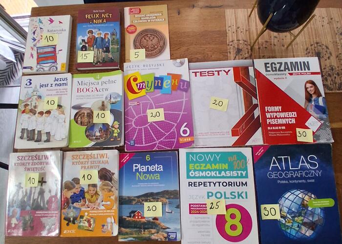 Grajewo ogłoszenia: Sprzedam książki.
