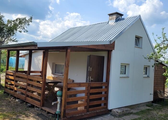 Grajewo ogłoszenia: Sprzedam podwójną działkę w ROD z domkiem murowanym w Zakątku...