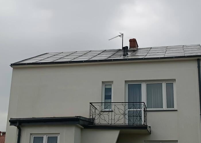 Grajewo ogłoszenia: Sprzedam blachę aluminiową pochodzącą z dachu budynku...