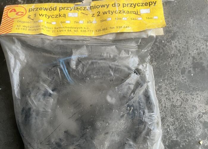 Grajewo ogłoszenia: Przewód do przyczepy 7 pin - 12m